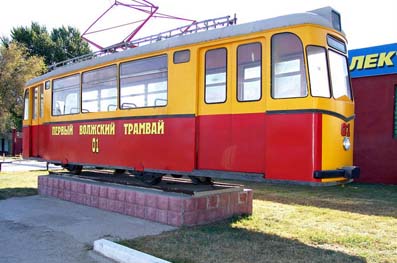 В Волжском появился первый в регионе экскурсионный трамвай