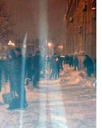 В Волгограде началась расчистка снега силами «слуг народа»