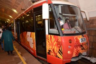 Олимпийский трамвай вышел на маршрут в Волгограде