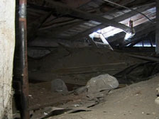 В жилом доме в Тракторозаводском районе рухнул потолок