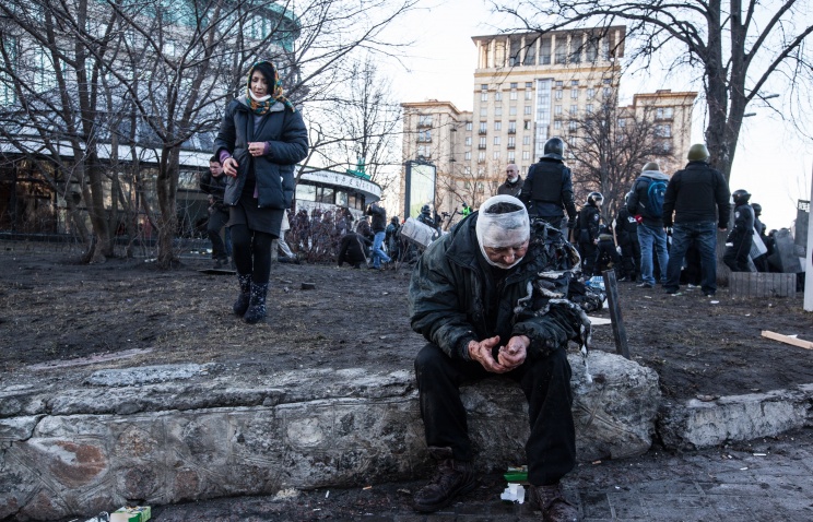 20 февраля на Украине объявлено днем траура