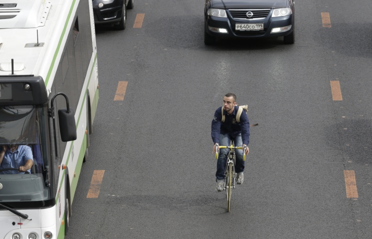 На дорогах появятся полосы для велосипедистов