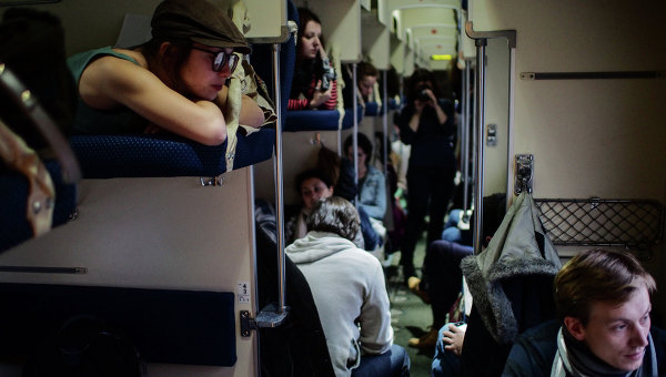 Россиян  грабят в поездах следующих через Украину