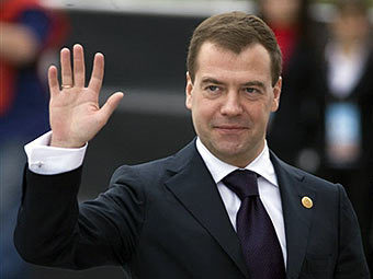 В Волгоград прибыл премьер-министр Дмитрий Медведев