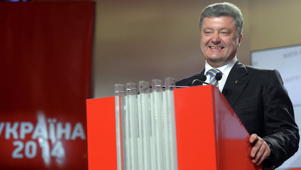 По предварительным данным Петр Порошенко победил на президентских выборах Украины
