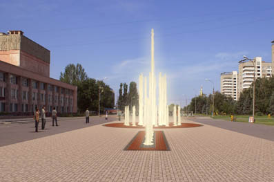 В Волжском появится новый светомузыкальный фонтан