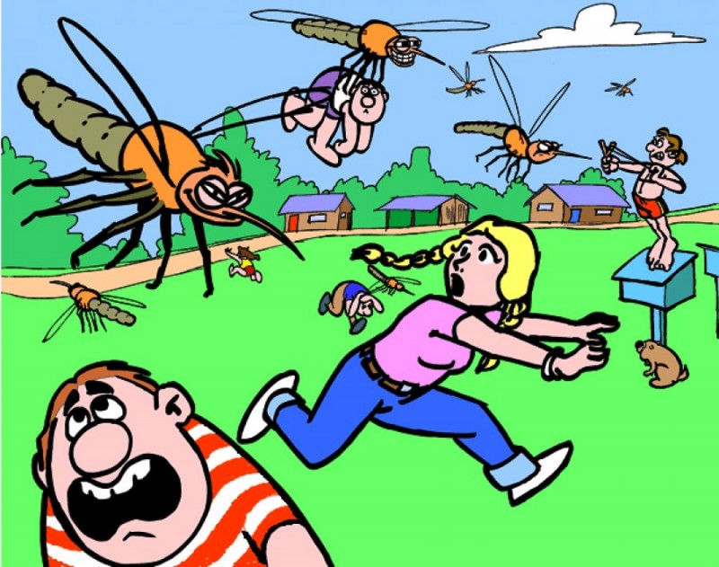 Много ли будет комаров и мошек в этом году?
