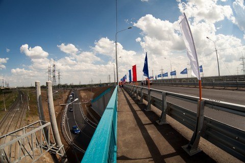 В Волгоградской области построили новый мост