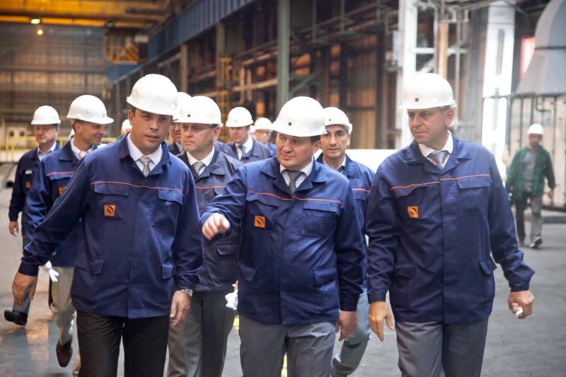 Андрей Бочаров посетил Волжский трубный завод