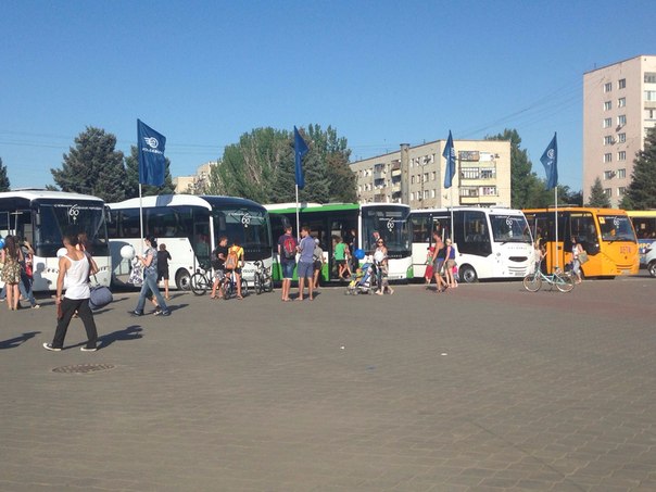 В Волжском провели выставку автобусов «Волгобас»