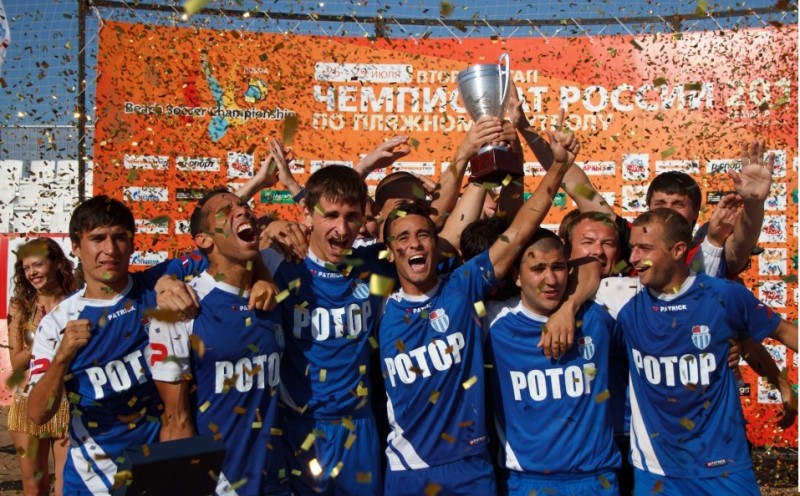 «Ротор» стал чемпионом России по пляжному футболу