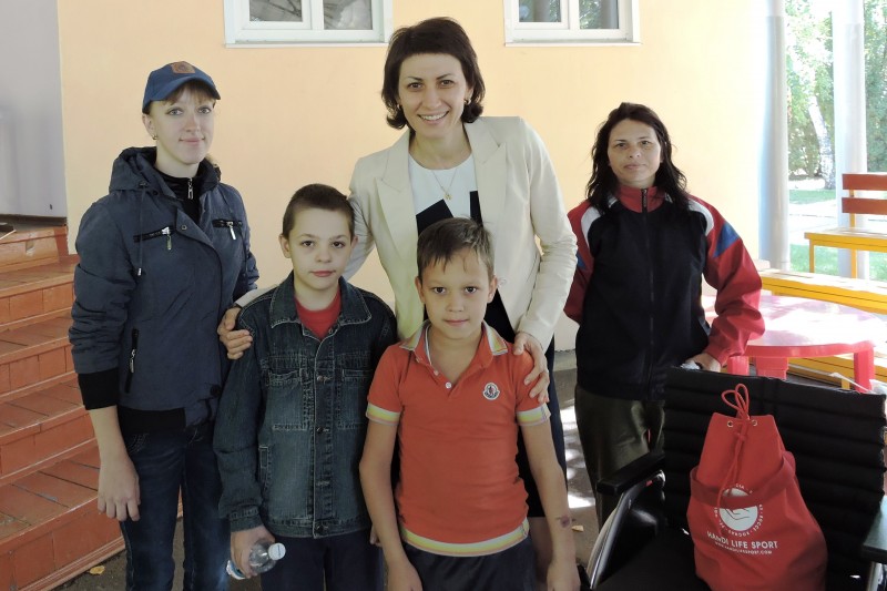 В Волгоградской области впервые прошла спартакиада среди детей-инвалидов