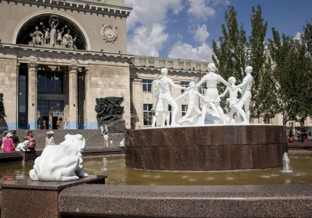 В Волгограде фонтан «Детский хоровод» признают бесхозяйным