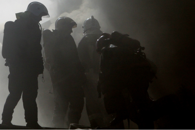 В Волгограде неизвестные подожгли здание больницы №5, эвакуировано 25 человек.