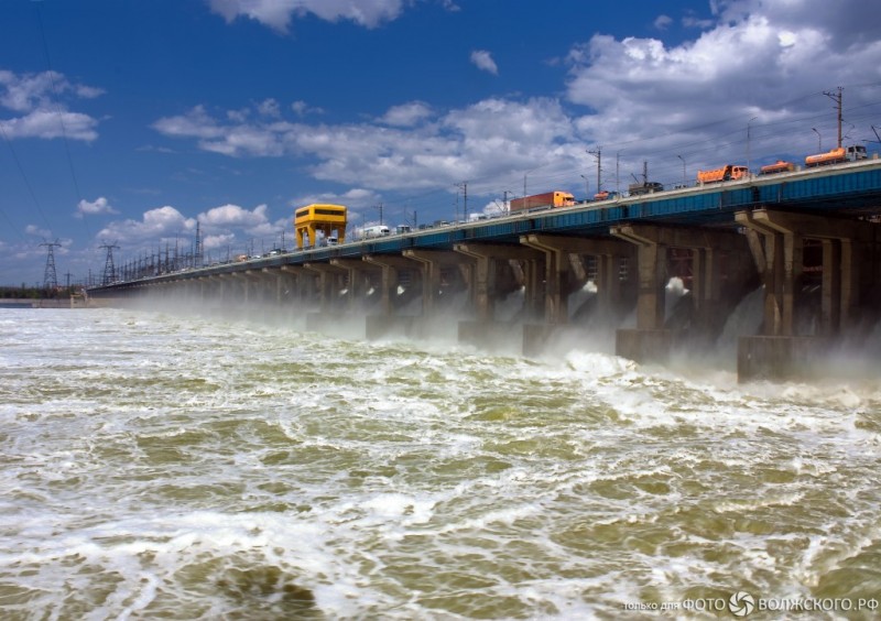 Мостовой комплекс Волжской ГЭС отремонтируют