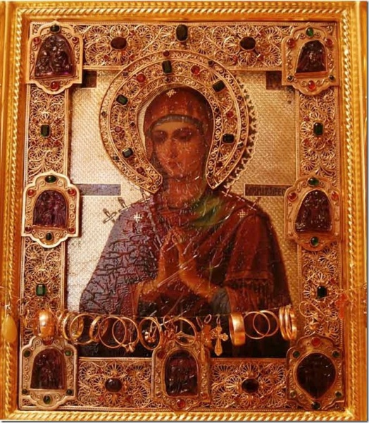 В Волгоград прибыла Семистрельная икона Пресвятой Богородицы