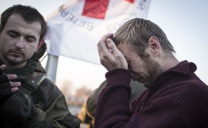 Обмен военнопленными между украинской армией и ополченцами ЛНР