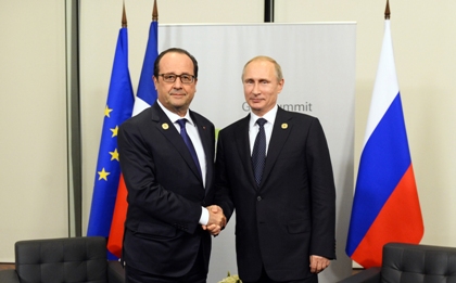 Путин проведет незапланированную встречу с Олландом