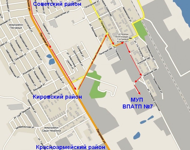 В Волгограде останавливают шесть автобусных маршрутов