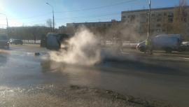 В Волгограде на дороге загорелась «Газель»