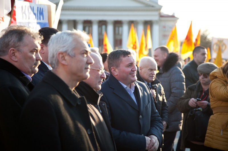 Волгоградцы отметили годовщину присоединения Крыма