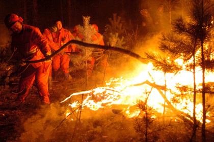 Лесные пожары из России перекинулись в Китай