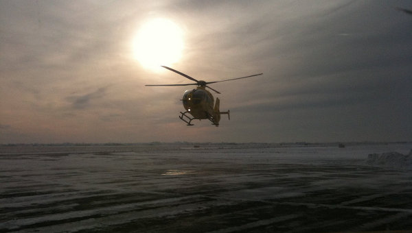 В США в результате крушения вертолета погиб пилот