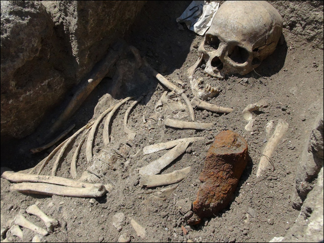 Под Волгоградом найден скелет 55-летнего мужчины