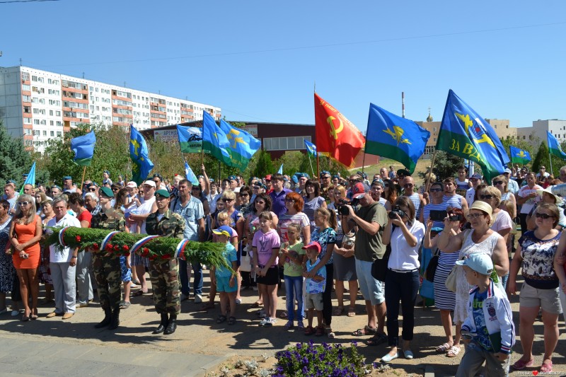 В Волжском отметили день ВДВ
