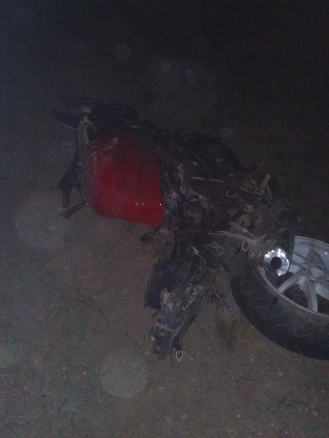 Под Волгоградом погиб мотоциклист
