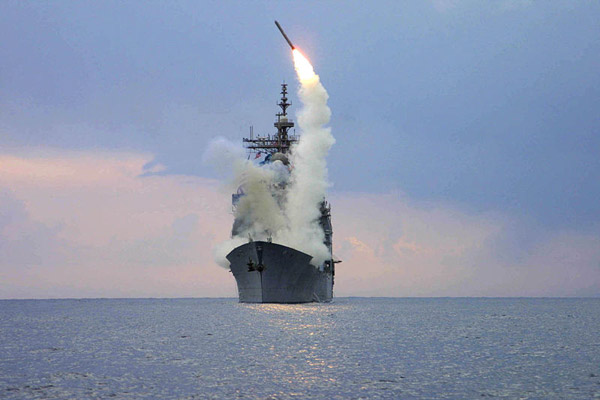 Корабли Каспийской флотилии нанесли ракетный удар по ИГ в Сирии