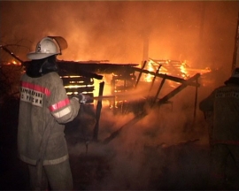 При пожарах в Волгограде один человек погиб и один пострадал