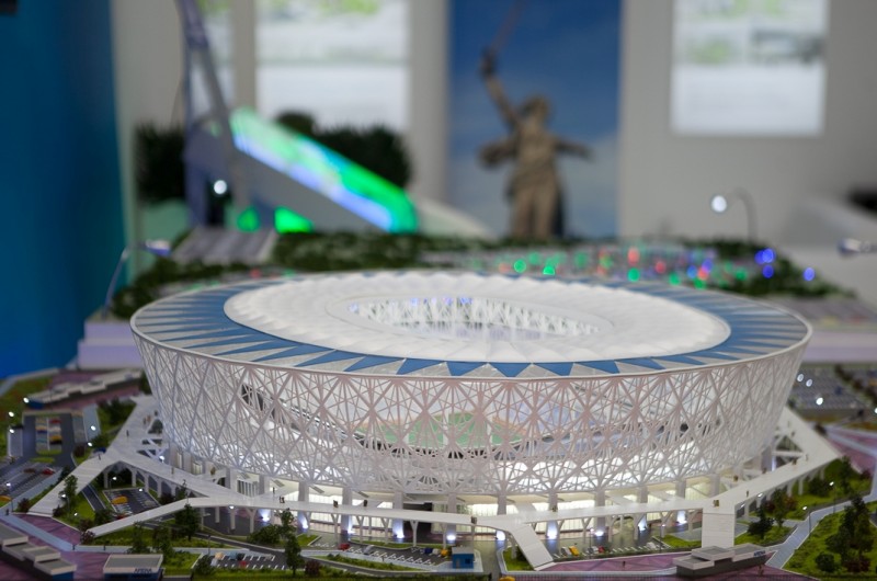 Строящийся стадион к ЧМ-2018 получил название «Волгоград-Арена»