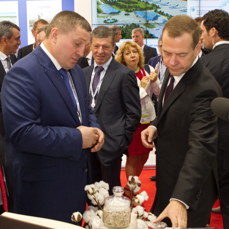 Проекты предприятий Волгограда и Волжского представили Дмитрию Медведеву на форуме «Сочи-2015»