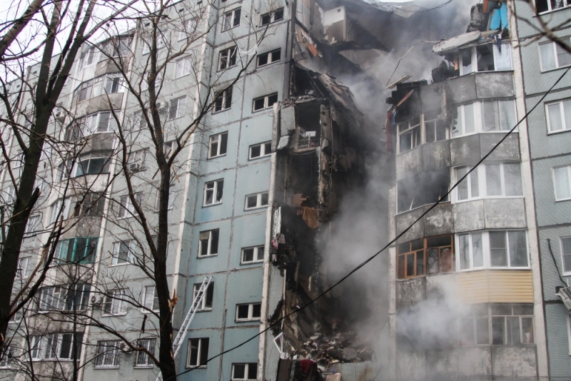 Пострадавший от взрыва жилой дом будет снесен