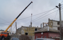 В Волгограде снесли незаконно построенную многоэтажку