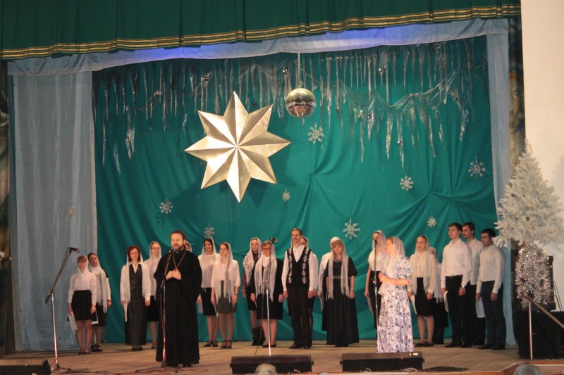 В Краснооктябрьском районе прошёл Рождественский праздник для православных