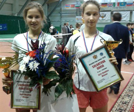 Теннисистки волгоградско-московского тандема выиграли юниорский «Кубок Кремля»