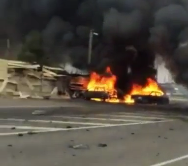 Взрыв у поста ДПС в Дагестане мог устроить террорист-смертник