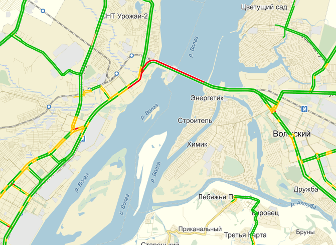 Движение по плотине ГЭС затруднено из-за крупной аварии