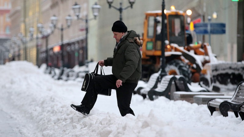 Снегопад в Москве побил рекорд 1966 года