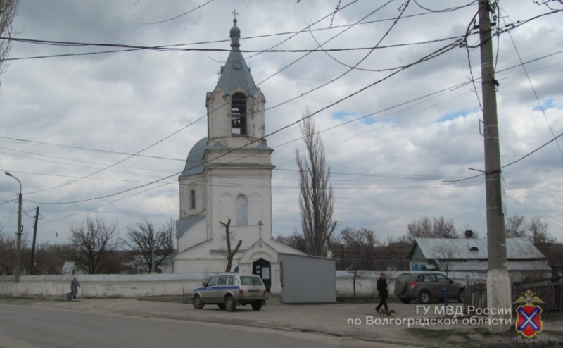 Под Волгоградом из церкви похитили древние ценности