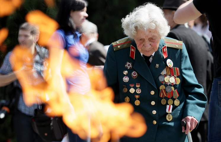 Россия отметила 71-ю годовщину Победы в Великой Отечественной войне