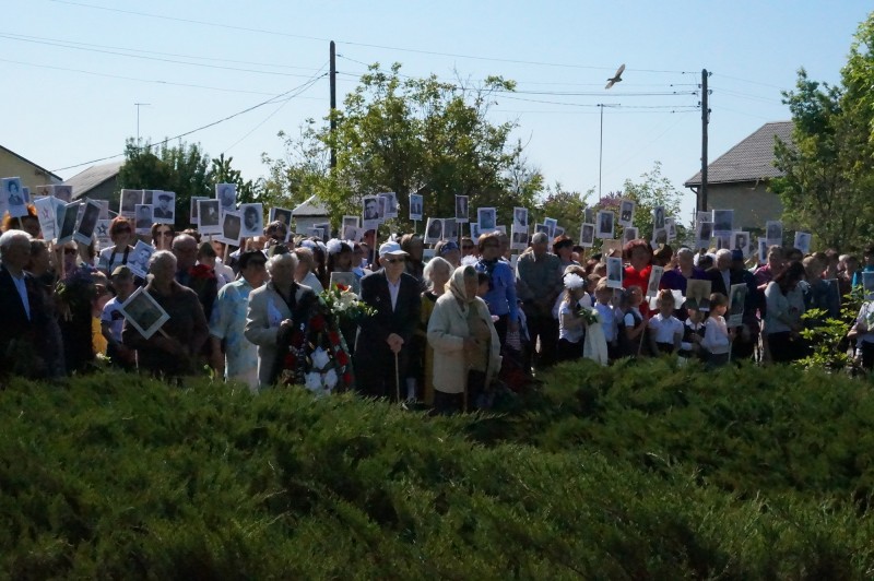 В поселке Краснооктябрьский отметили День Победы