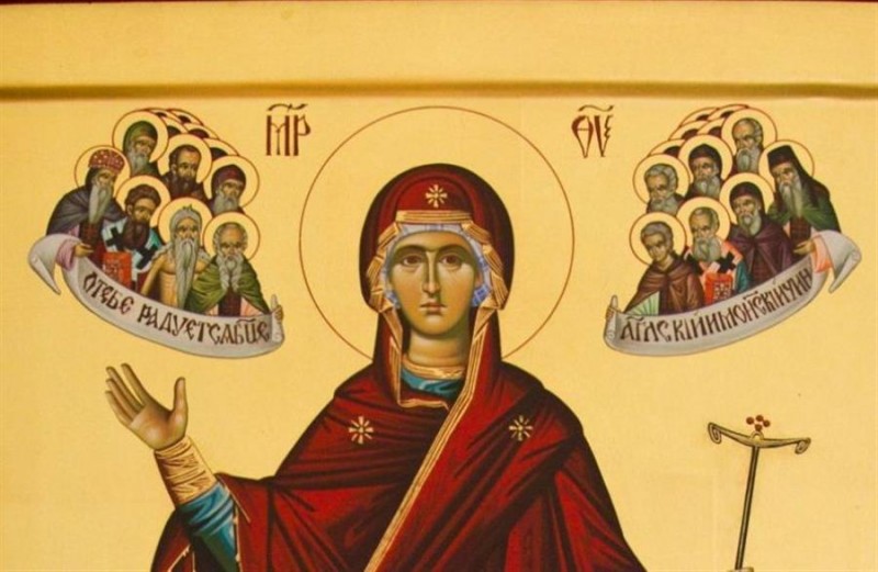 В Волгоград прибудет икона Божьей Матери «Игуменья Афона»