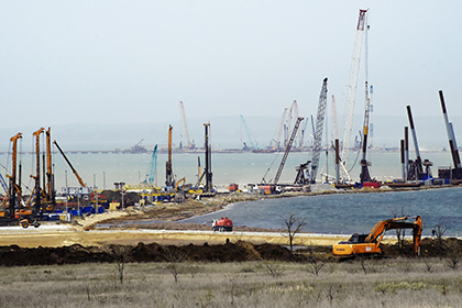 Финансирование строительства Керченского моста временно приостановлено