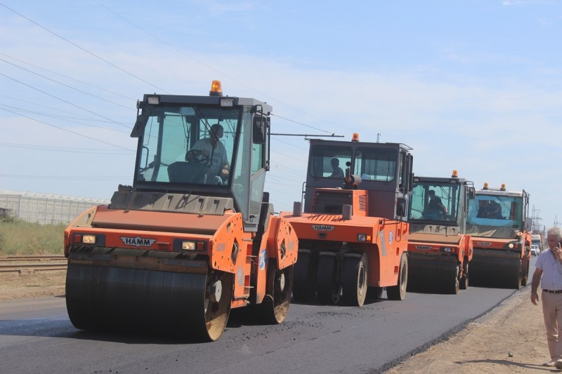 В Волжском  завершают ремонт объездной дороги