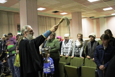 Открытие Духовно-просветительского центра в Волжском