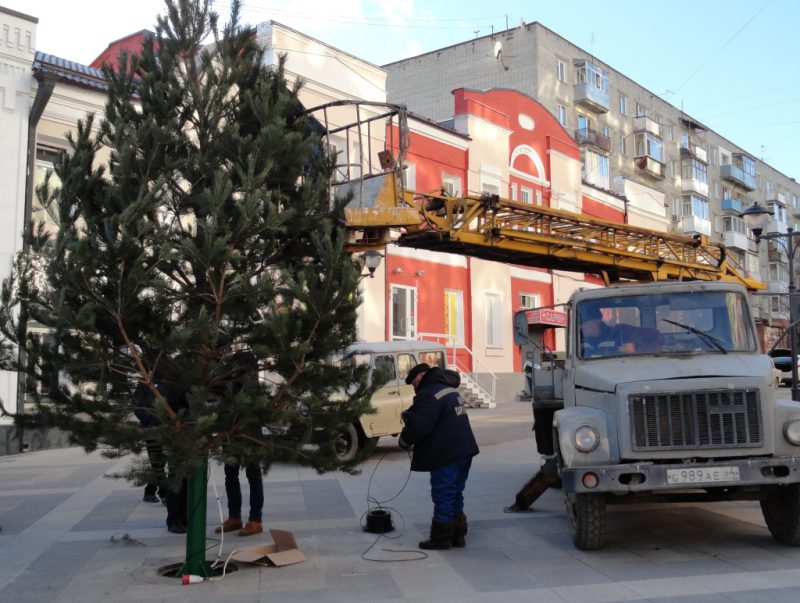 Главное украшение города к Новому году