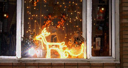 «Новогодние окна» Волжского